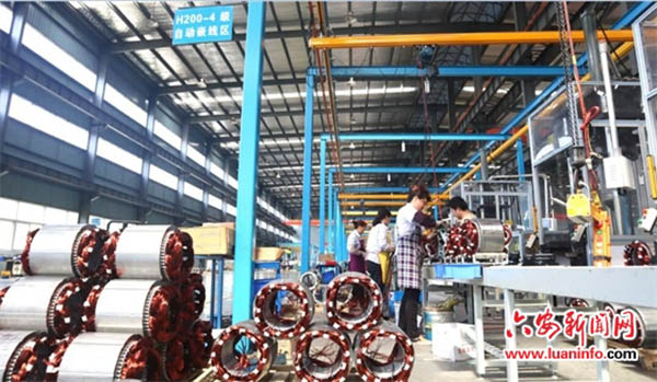 江淮電機建設“數字化車間” 實現工效雙提升。