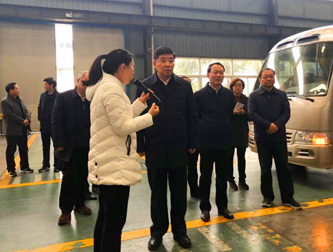 安徽省何樹山副省長到江淮電機有限公司走訪調研
